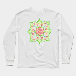 Folkloric Floral Long Sleeve T-Shirt